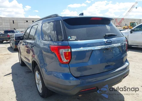 2018 Ford Explorer z USA, uszkodzony, nr VIN 1FM5K7B88JGA55005